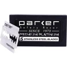 Double edge blades Parker Shaving Premium Platinum Double Edge Blades, 5-pack