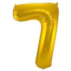 Folat Ballontal Guld 7 tal