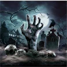 Fiestas Guirca Halloween serviet Graveyard