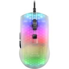 Souris d'ordinateur Mars Gaming RGB Chroma 12800 DPI Blanc