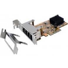 EXSYS EX-6074-3, Intern, Kabel, PCI Express, Ethernet, 1000 Mbit/s, Grå