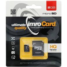 Imro MicroSD 2GB card with adapter (KOM000462)