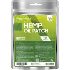 WeightWorld 20 Hemp Patches Natural Formula for Joint & Muscle Care