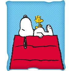 Peanuts Buffalo Fleece Blankets Red, Silver