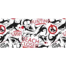 Jaws Beach Closed Mouse Mat