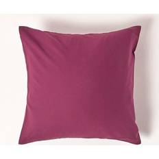 Textiles Homescapes Square 40 Plum Egyptian Pillow Case Equivalent 400 Thread Count Pillow Case Purple