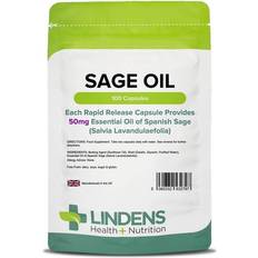 Lindens Sage 50Mg Essential Oil 100 pcs