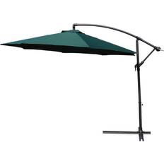 KCT Green Parasol KCT 3m Large Garden Cantilever Parasol