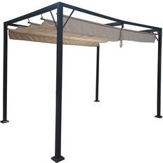 Airwave Gazebo with Retractable Roof