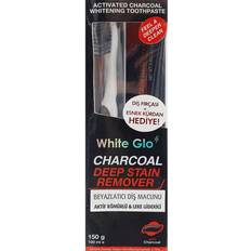 White Glo Charcoal Tandpasta