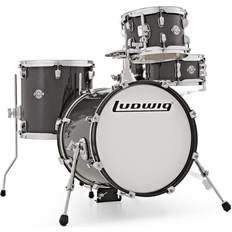 Guld Trumset Ludwig LC179XX016 Breakbeats by Questlove 4-Piece Shell-Set (Black Sparkle)