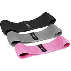 Pink Resistance Bands Wozinsky Fitness Resistance Bands for Home Gym 3 Pcs