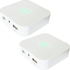 2x 80W Mini WiFi Stereo Amplifier Compact Wireless Music Streaming Multizone Amp