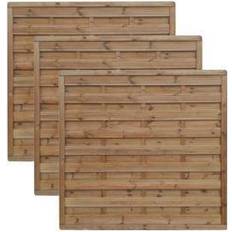 B&Q Wooden Panel 40mm 180X180 Pack 3