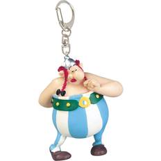Keychain Obelix with Flowers 13