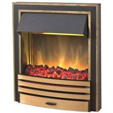 Fireplaces Blyss Arkansas Brass Effect Electric Fire Sceptre 1