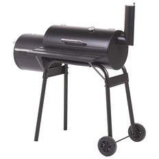 Barbecues au Charbon de Bois Beliani Garden Charcoal BBQ Lid Wheeled