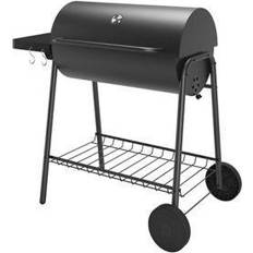 GoodHome Tehama Black Charcoal Barbecue