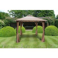 Glendale Marco Polo Gazebo 4X3M Mocha