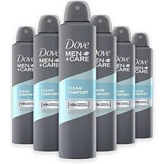 Dove Men+Care 48H Anti-Perspirant Deodorant, Clean Comfort, 6 Pack