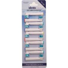 Tandborsthuvud soft Idento Soft Toothbrush Heads 10-Pack