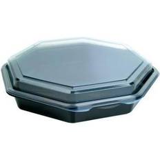 Kikkerter & Teleskoper boks Octaview 1-rum 230x230x50 mm med Låg PS Sort/Klar