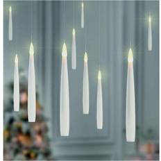 LED Candles Premier Floating White LED Candle 6.5" 10