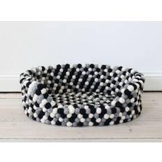 Wooldot hundeseng Wooldot Hundeseng Black White S