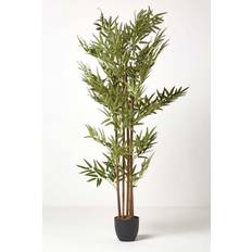 Bamboo Decorative Items Homescapes Bamboo Tree Green Artificial Plant