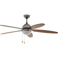 Remote controls for fans Loops Remote Control Ceiling Fan & Light Satin Nickel