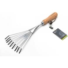 Burgon & Ball Garden Tools Burgon & Ball Stainless Steel Shrub Rake