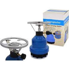 Gasherde EDCO Kemper, Gaskogeblus, let kompakt Weiß, Blau