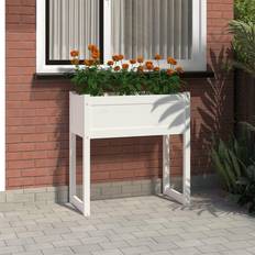 vidaXL plantekasse 78x40x81 fyrretræ Plantekasse