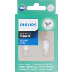 Light Bulbs Philips 194W Ultinon LED White Miniature Bulbs (Pair)