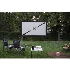 Projector Screens Devos Outdoor OEG Screens 120" Outdoor Projector Screen Silver