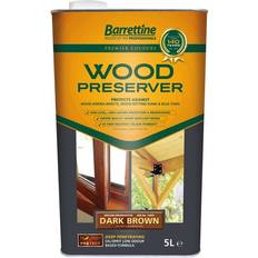 Barrettine Preserver Wood Protection Dark Brown 5L