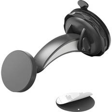 Hama ventouse Support de téléphone portable pour voiture fixation magnétique, pivotant à 360
