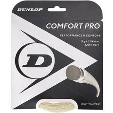 Dunlop Corde da tennis Dunlop Comfort Pro 12 M Tennis Single String White,Black 1.34 mm