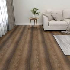 Pavimenti in Plastica vidaXL Listoni per Pavimenti Autoadesivi 55 pz in PVC 5,11 m Marroni