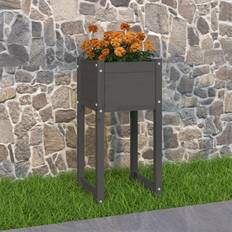 vidaXL plantekasse 40x40x81 fyrretræ Plantekasse