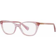 Ralph Lauren Damen RA7146 6038 Rahmen Acetat Rosa Pillow