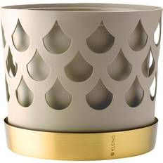 Klong Trio Drop Pot 18 cm Medium Brass Beige