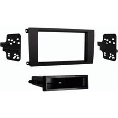 Boot- en autostereo's Metra 99-9604B Single Double Din Dash Kit Matzwart