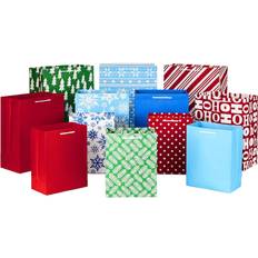 Christmas Wrapping Paper & Gift Wrapping Supplies Hällmark Assorted Sized Christmas Gift Bags