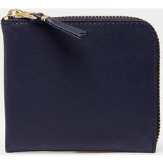 Comme des Garçons Klassiskt Läderplånbok - Blue