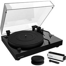 Turntables Fluance RT82 Reference Turntable with Record Weight and Vinyl Cleaning Kit