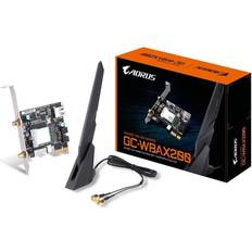 Gigabyte gc-wbax200 2x2 802.11ax dual band wifi bluetooth 5 pcie expansion card