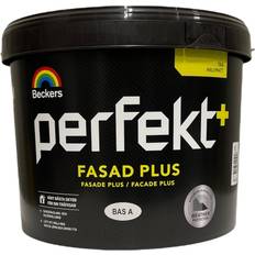 Målarfärg Beckers Perfect Plus Träfasadsfärg White 10L