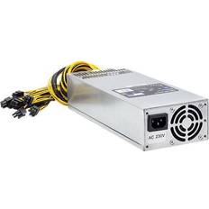 Qoltec Smart PCI-E Strømforsyning 1600W 80 Plus Gold