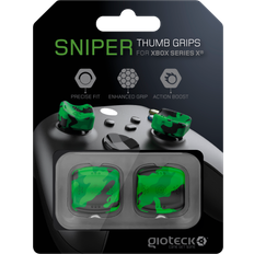 Thumb grips xbox Gioteck STGX Thumb Grips Xbox Series X/S - pluggar/silikonskydd grepp halkfritt sikta hjälpmedel handkontroll